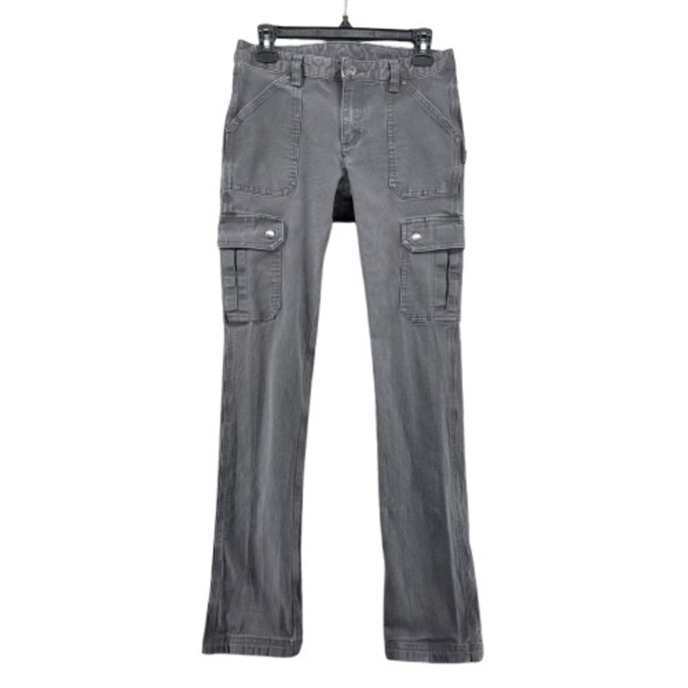 Duluth Trading Straight Leg Cargo Jeans Size 4